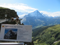 Grindelwald-First views of Eiger, Switzerland